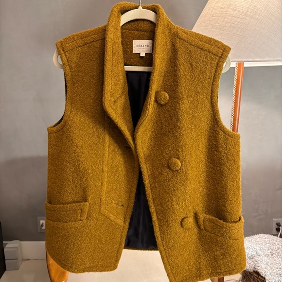 Sezane Carlo Jacket in Ochre - Picture 2 of 5